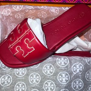 BNWT Tory Burch Double T Sport Slide